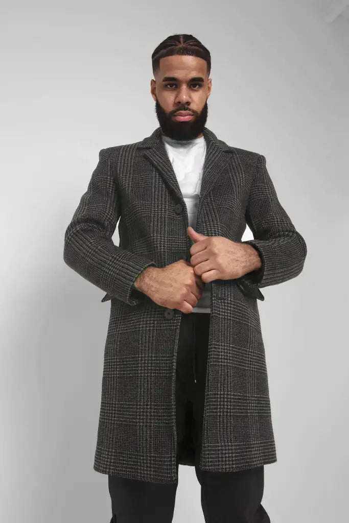 Overcoat design sales