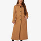 Spring/Summer Single Breasted Longline Collared Mac Coat (1204-SP)