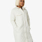 Diamond Quilted Design Padded Longline Jacket