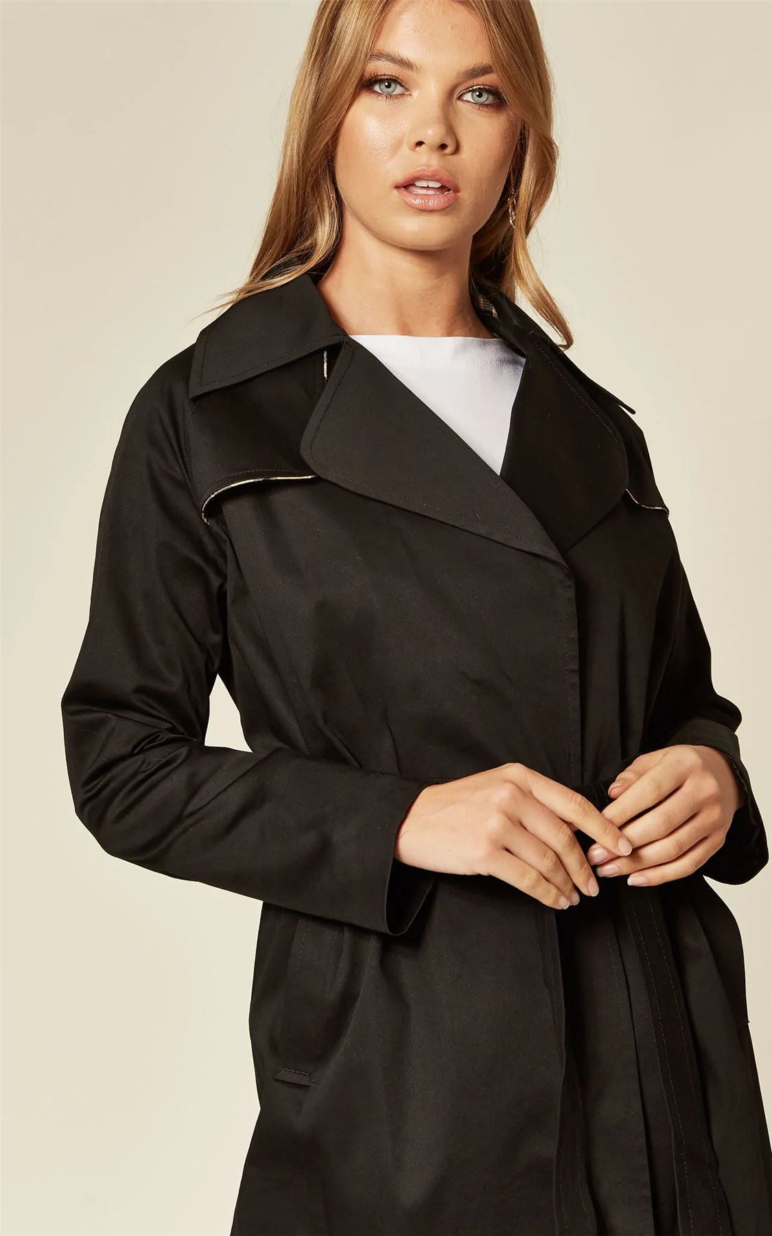 Women's plus size duster hot sale coat