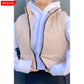 Cropped Puffer Gilet Beige / S/M