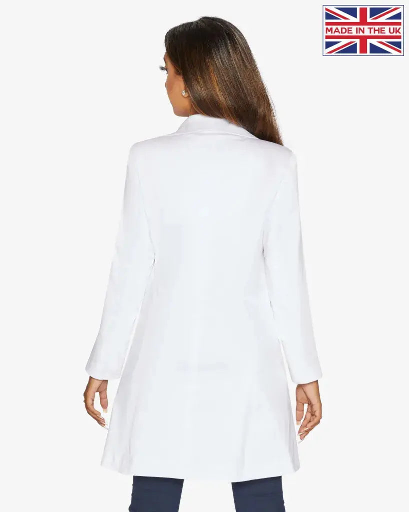 White longline 2025 cape blazer