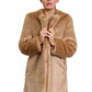 De La Creme - Womens Faux Fur Classic Coat