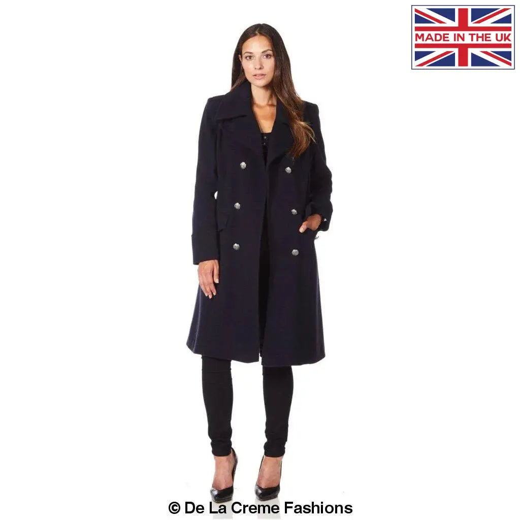 Midi length coat on sale