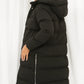 Hooded Longline Puffer Coat Outerwear