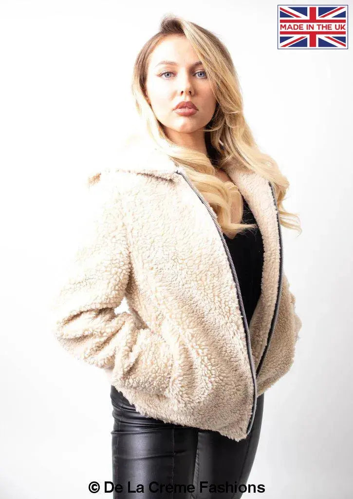 Teddy borg coat sales uk