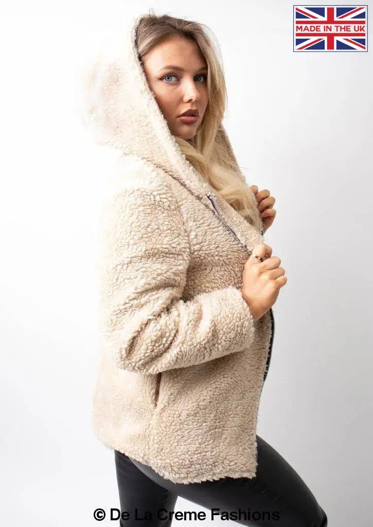 Teddy top borg jacket
