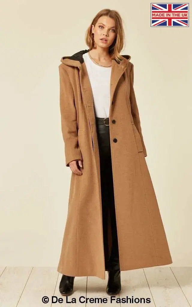 Floor length coat best sale uk