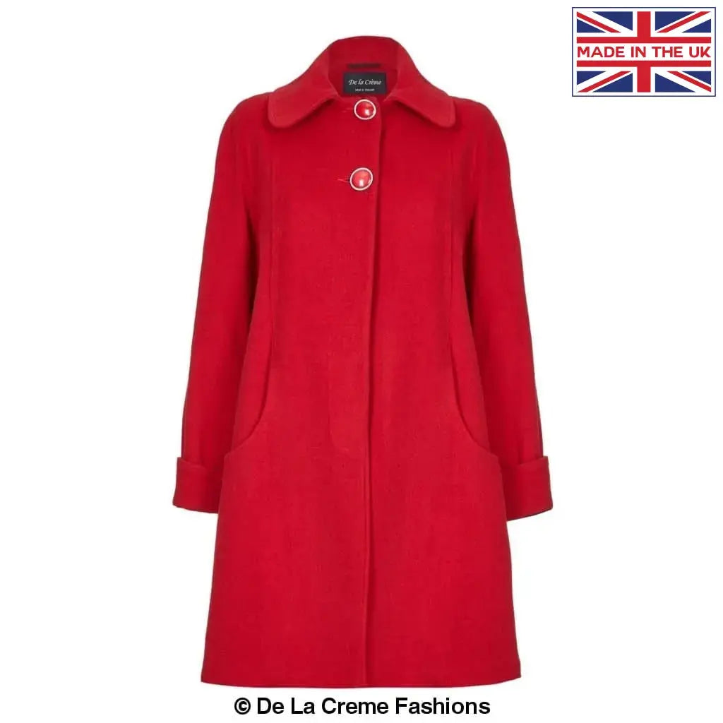 Swing wool coat women's hotsell