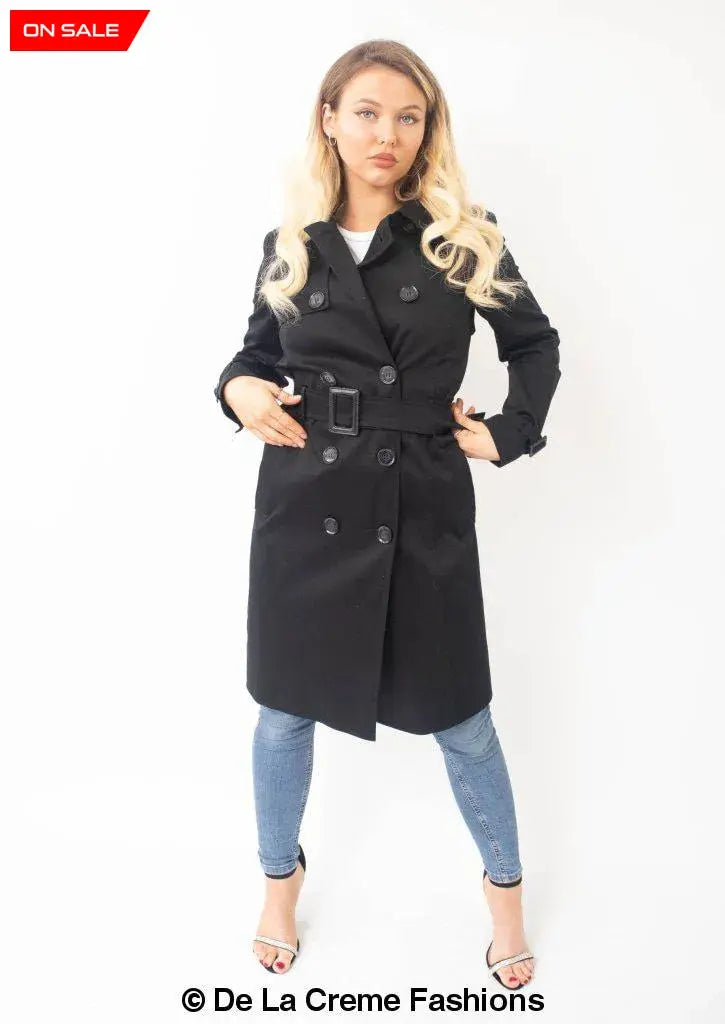 Slim fit long coat womens sales