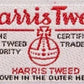 Tailored Harris Tweed Contrast Short Pea Coat (Mackenzie)