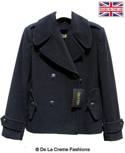 Tailored sales pea coat