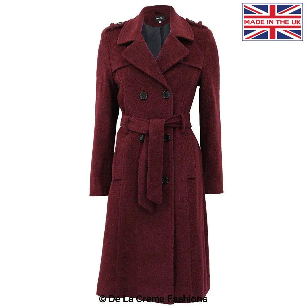 Long sales military coat