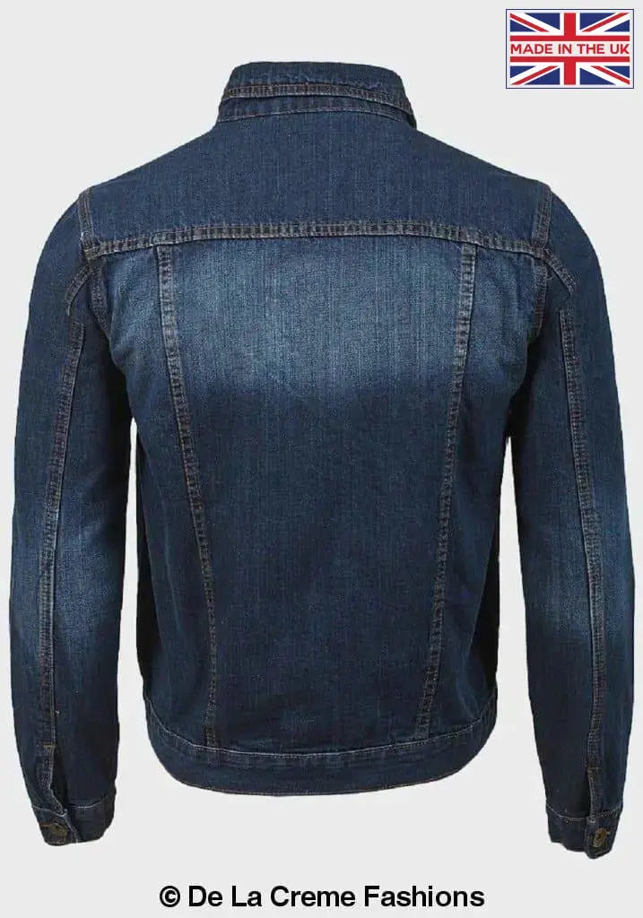 Brave Soul Men s Camo Print Denim Jacket