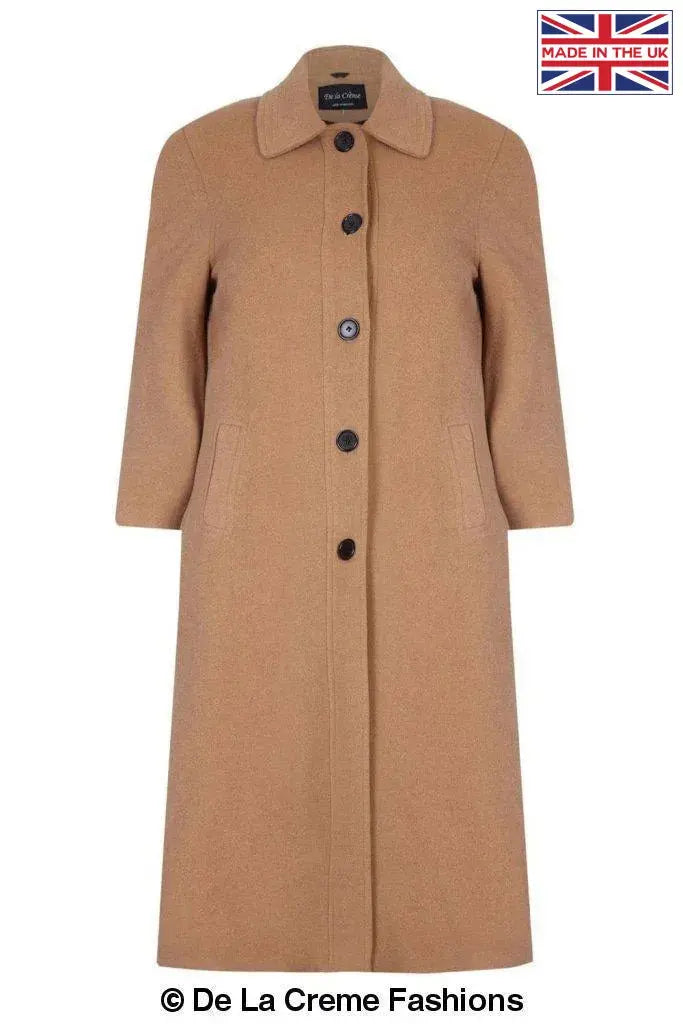 Cashmere coats plus size best sale