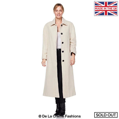 Plus size wool coats uk sales