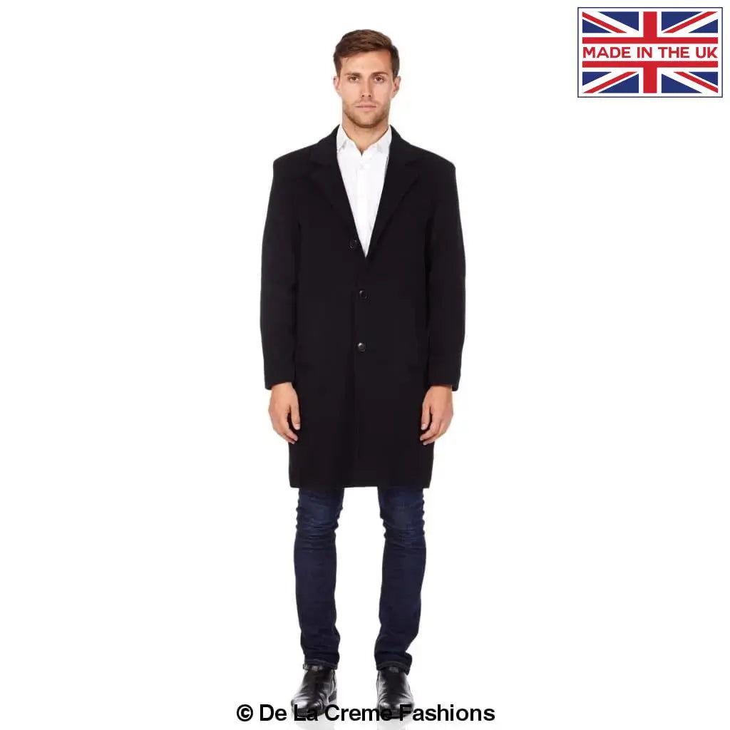 Men's wool 2025 cashmere overcoat