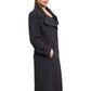 De La Creme - Womens Large Lapel Long Coat