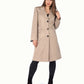 De La Creme - Women's Mohair Blend Longline Winter Coat