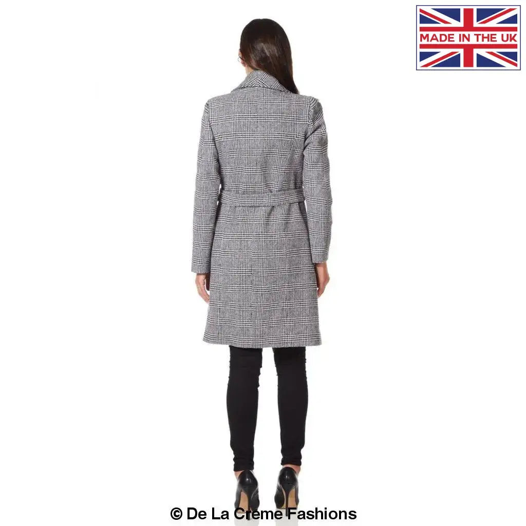 Large 2025 check coat