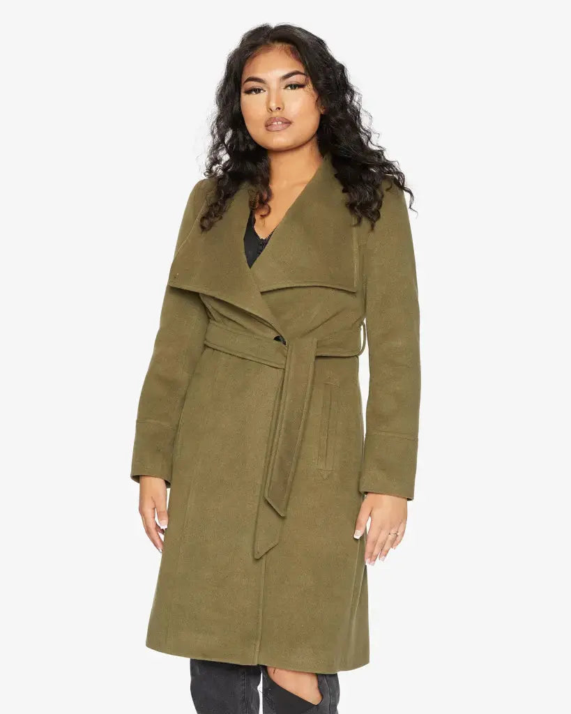 Khaki 2025 duster coat