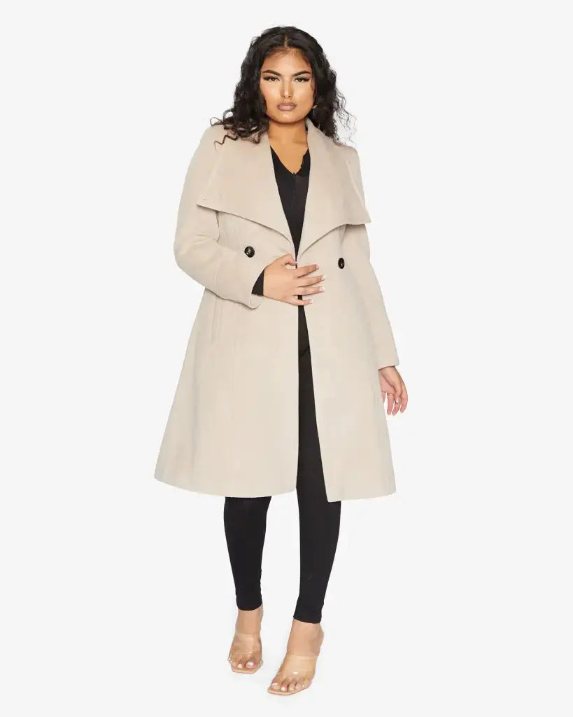 Long waterfall 2025 duster coat