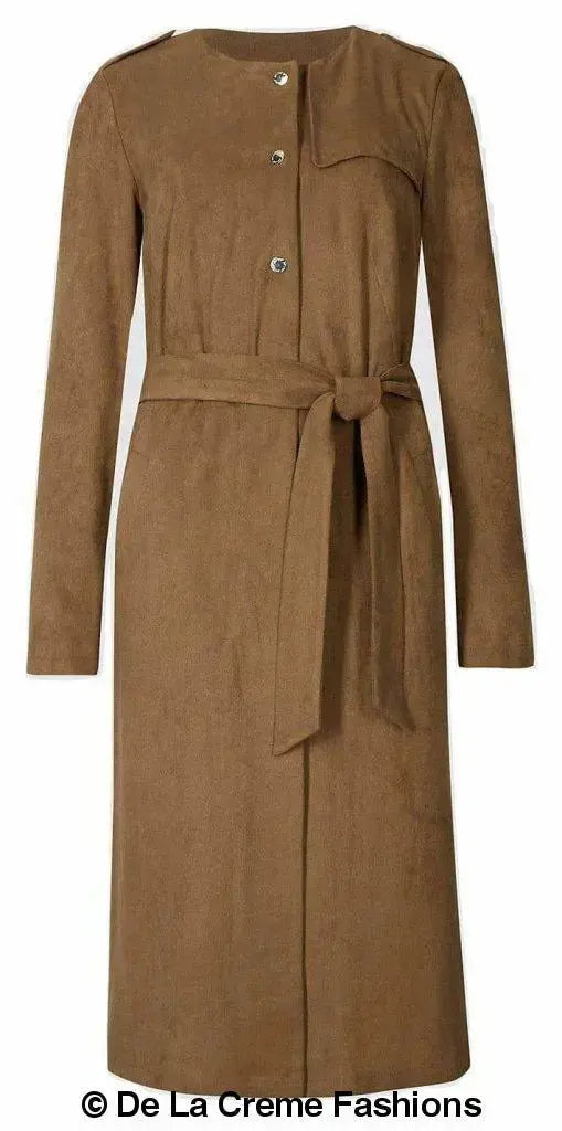 Mid length clearance duster coat