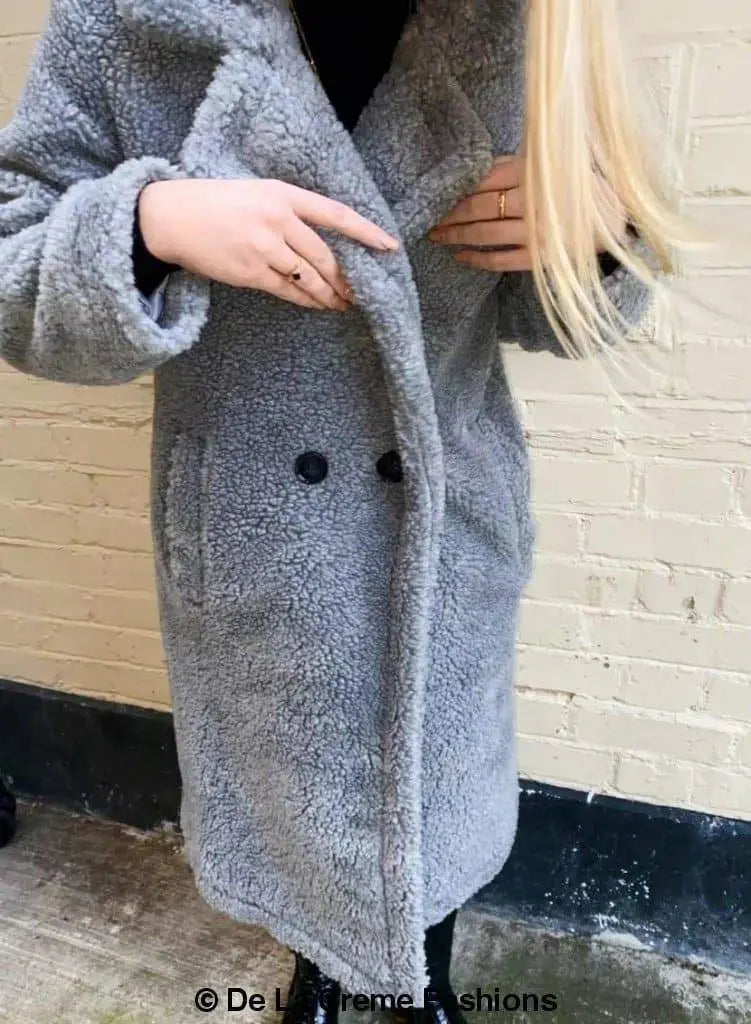 Borg teddy 2025 bear coat