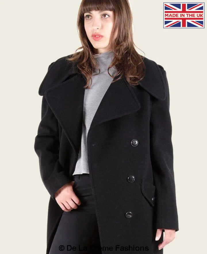 MARQUETTA - Double Breasted Long Coat