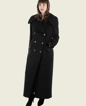 MARQUETTA - Double Breasted Long Coat