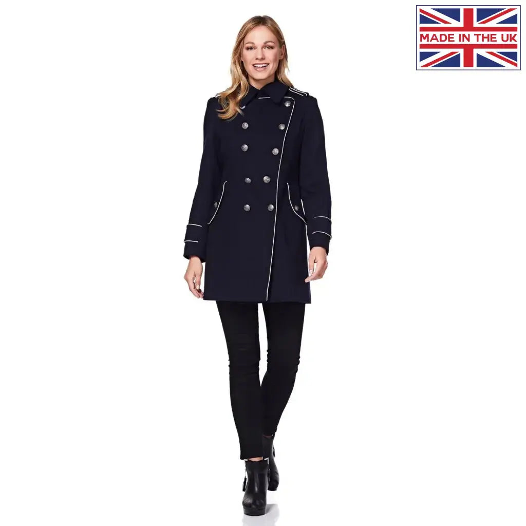Military style 2025 womens coats