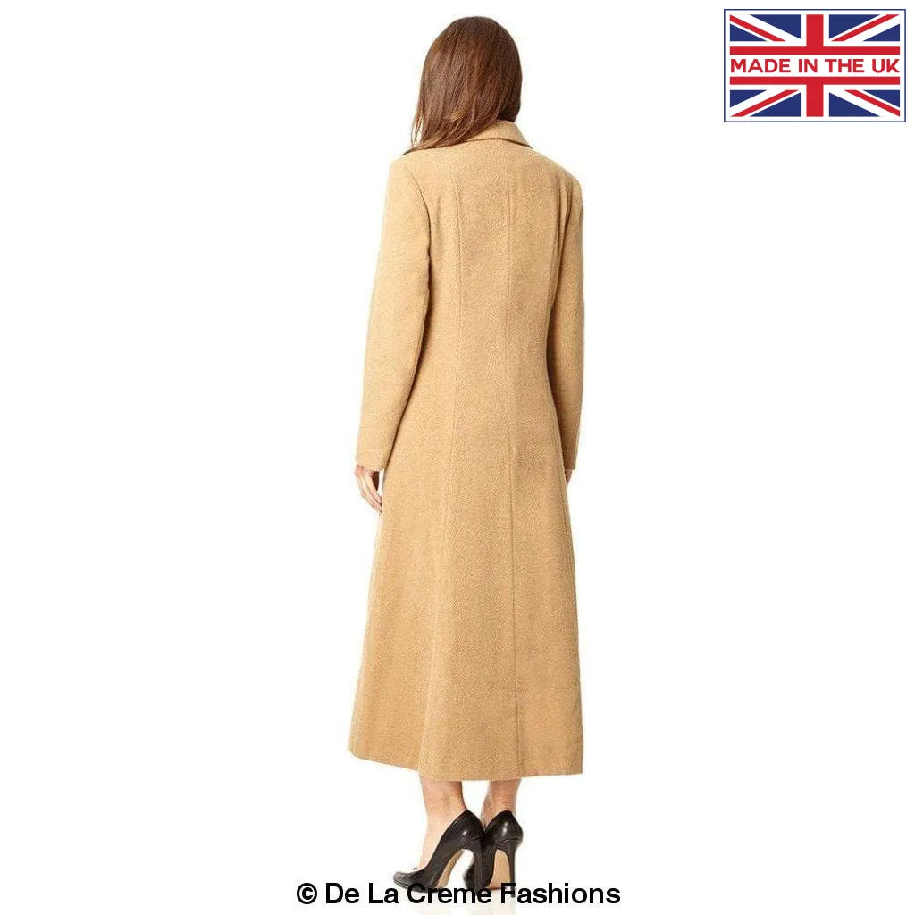De La Creme - Womens Slim Fit Long Winter Coat