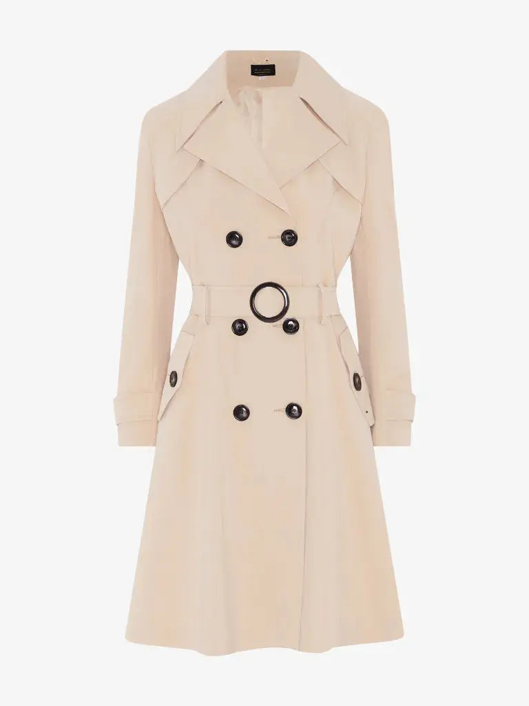 Ladies cream mac on sale