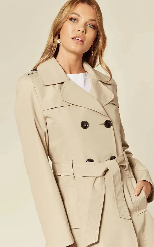 Beige 2025 summer coat