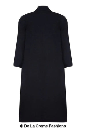 De La Creme - Women's Spring/Summer Plus Size Long Coat